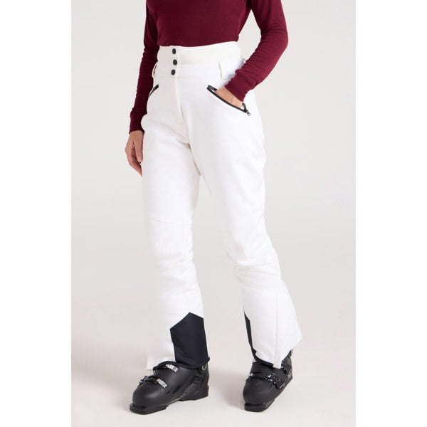 Mountain Warehouse Womens Avalanche RECCO High Waist Ski Trousers - White