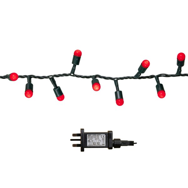 Samuel Alexander 300 Christmas Berry String Lights in Red with Multi-Action LEDs