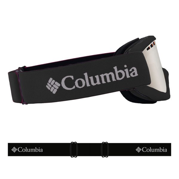 Columbia SNOWCATION C3 - Black with Silver Ionized Lens