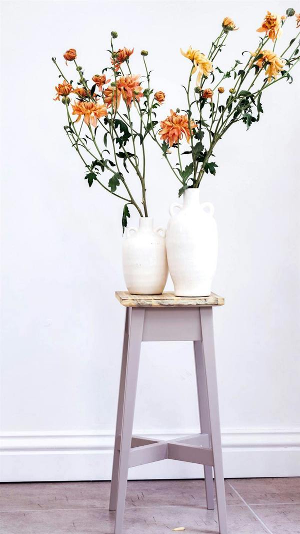 Statement Furniture Florence Wooden Plant Stand Plant Holder 50cm Tall ASSEMBLED