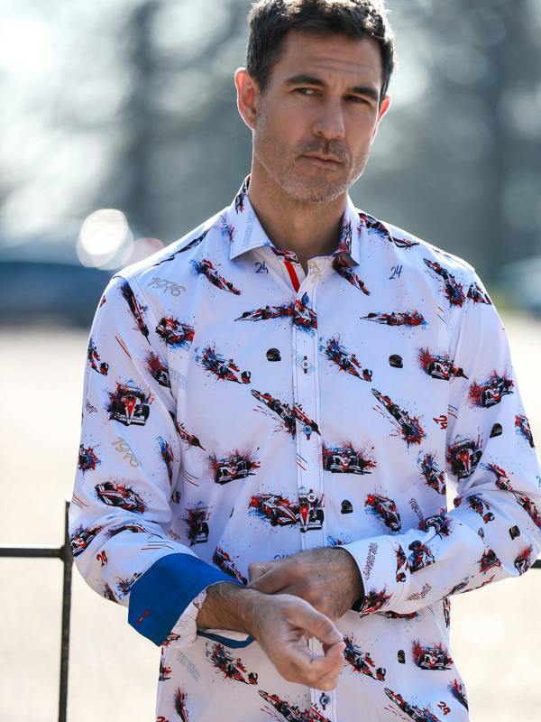 Claudio Lugli The Shunt Anniversary Print Shirt