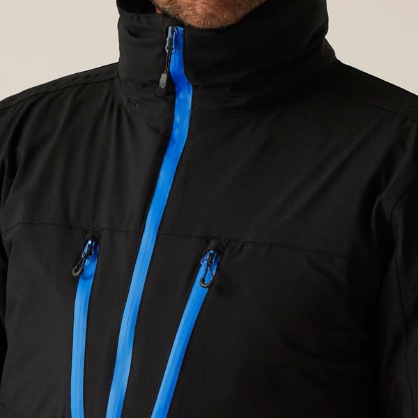 Regatta Mens X-Pro Evader III 3-in-1 Waterproof Insulated Jacket - Black Oxford Blue