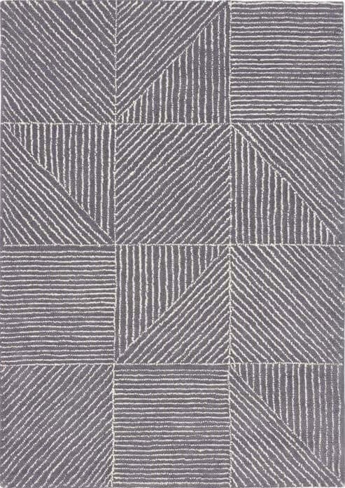 The Rugs Modern Geometric Wool Rug | Stylish Home Decor