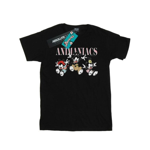 Animaniacs Mens Group Jump T-Shirt - Black