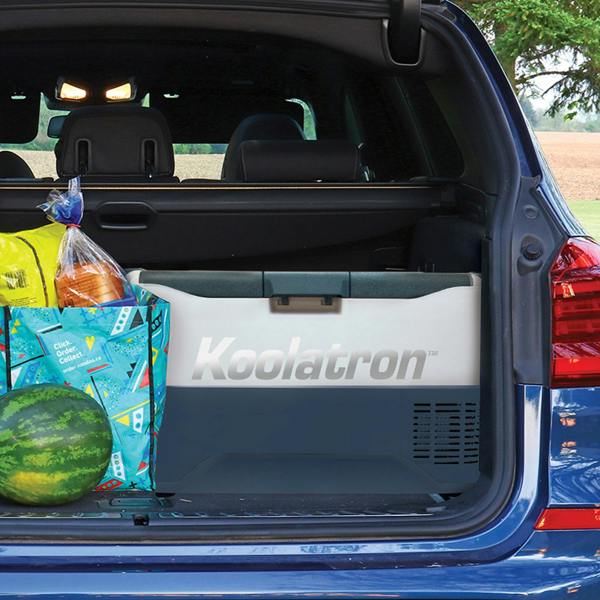 Koolatron Fridge Freezer Electric Cool Box 30L Cooler Box Portable 12v Camping Car Fridge For Campervan Perfect for Road Trips Compressor Cooling