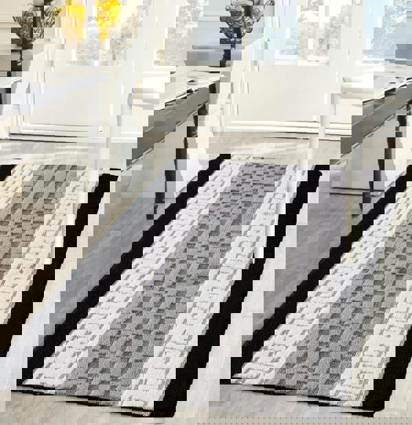 Smart Living Gel Back Mat - Black Grey