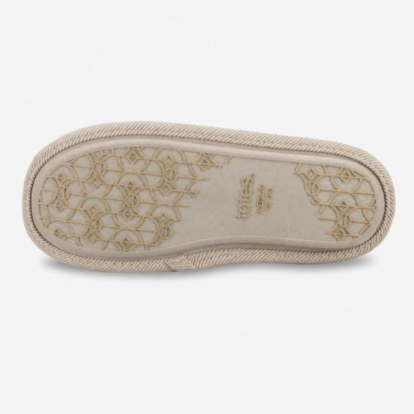 Totes NOVELTY REINDEER SLIPPERS Mules Mules   in  Light Brown