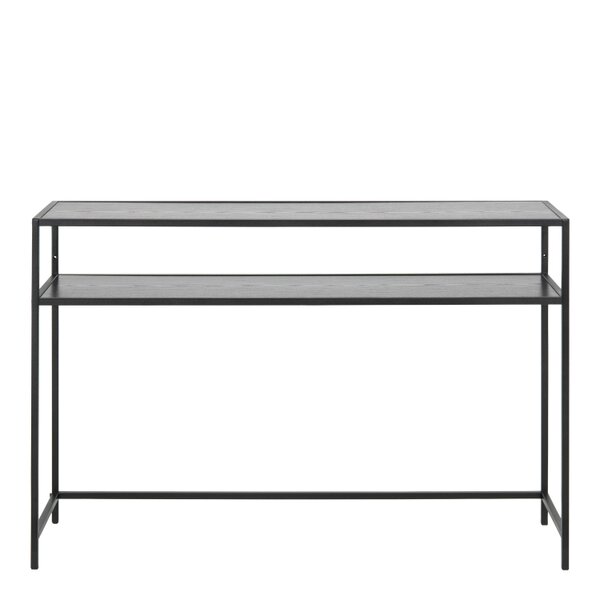 Wyld Haus El Paso Black Metal and Wood Console Table