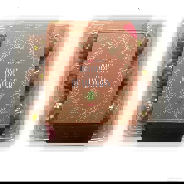 CHOC ON CHOC Chocolate Biscoff Drippy Quails Eggs