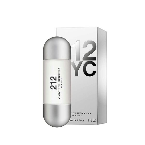 Carolina Herrera 212 NYC For Her Eau de Toilette Women's Perfume Spray (30ml, 60ml, 100ml) - 30ml