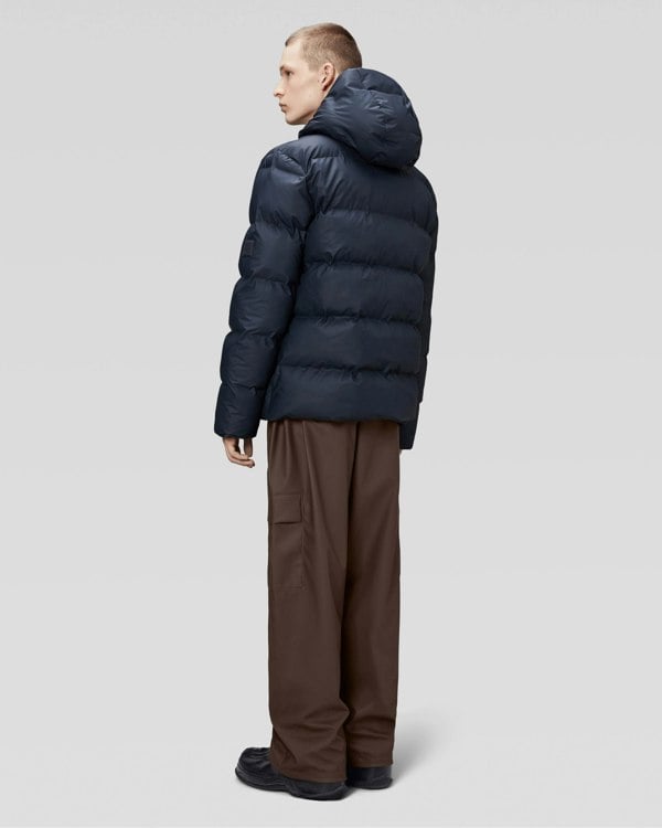 Rains Alta Unisex Puffer Jacket - 47 Navy
