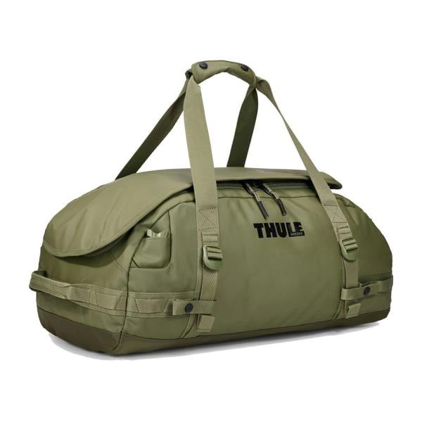 Thule Chasm 40L Duffel Bag Olivine Green Travel Gym Luggage Backpack Recycled