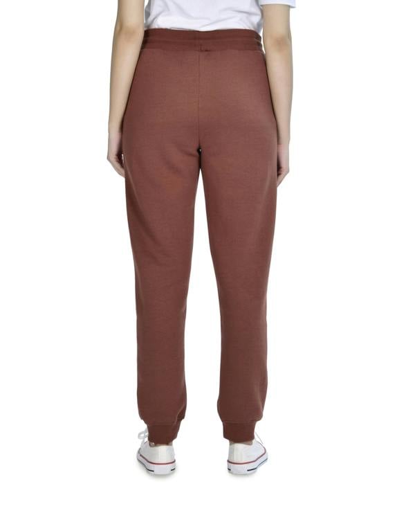 Smart Living Women's Slim Leg Jogging Bottoms -  Chocolate