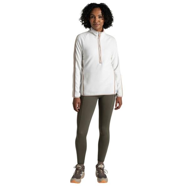 Craghoppers Womens/Ladies II CO2 Renu Technology Half Zip Fleece Jacket - Calico - 