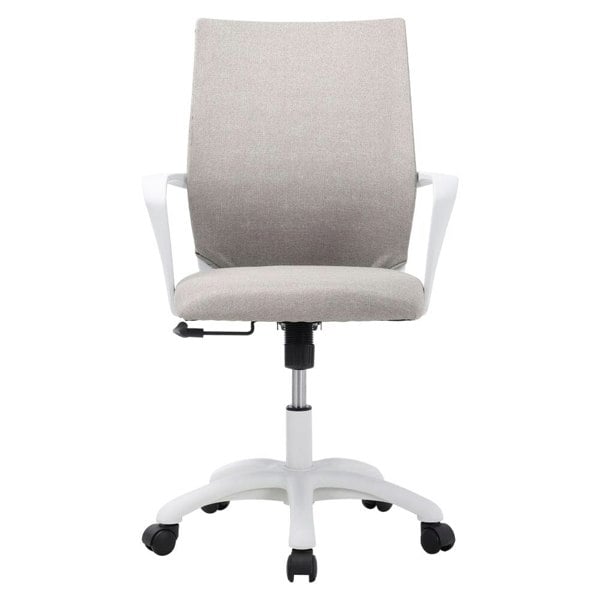 Khaki Fabric Swivel Chair Computer Ergonomic Office Chair Home Office Chairs Living and Home