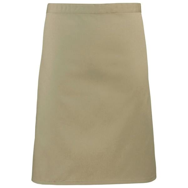 Premier Colours Mid Length Apron - Khaki