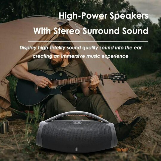 Havendro 100W Portable Wireless Bluetooth Speaker Stereo Bass Loud