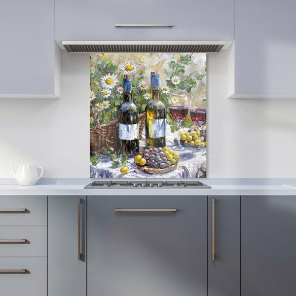 Warren Reed - Designer Vineyard Feast: Impressionist's Still Life Kitchen Splashback