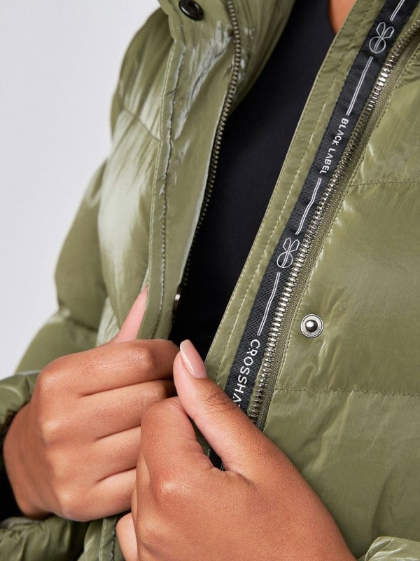 Crosshatch Ladies Cassandra Jacket Olive