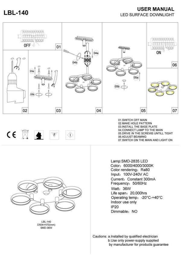 black large flush ceiling light installation guide