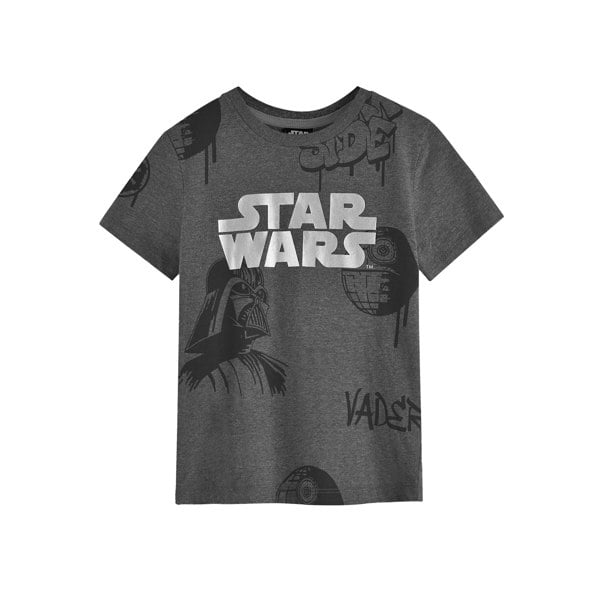 Star Wars Boys Darth Vader T-Shirt - Grey