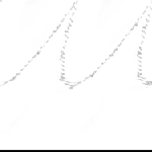 Say It With Evil Eye Charm Necklace - Silver Plated