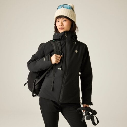 Dare 2B Womens/Ladies Torrek Blaze II Waterproof Jacket - Black