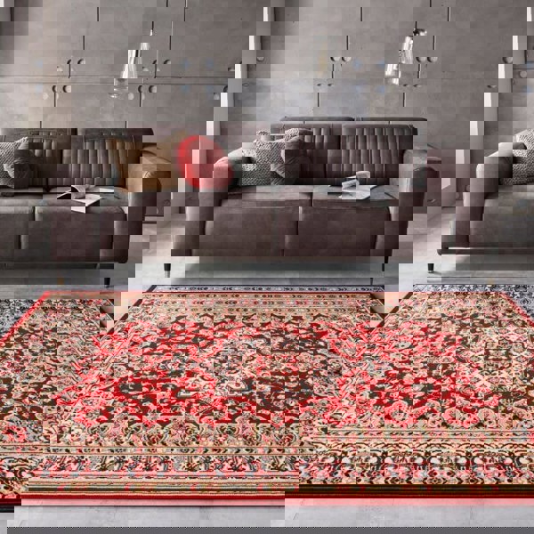 The Rugs Vintage Oriental Low Pile Rug | Classic Charm