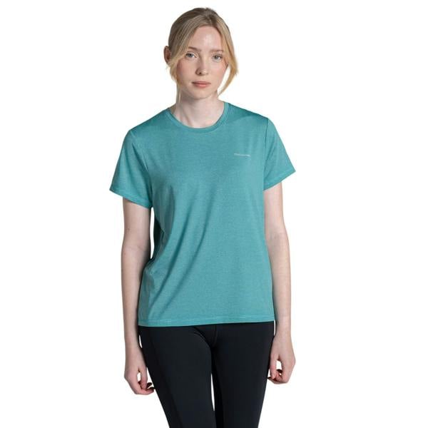 Craghoppers Womens/Ladies Ellie II Short-Sleeved T-Shirt - Glazed Aqua - 