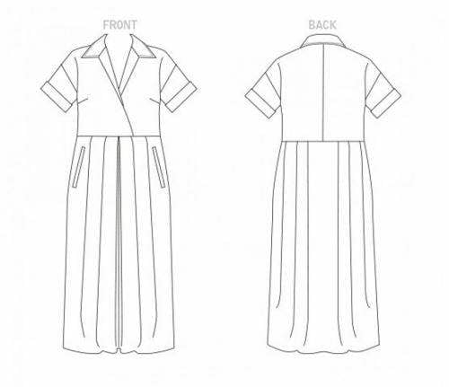 Vogue Sewing Pattern 1777, Dresses for Women, Y (XS-S-M) - Easy