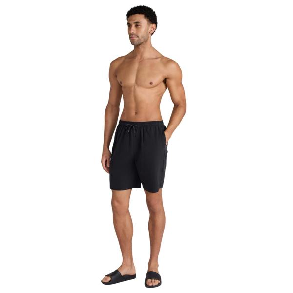 Animal Mens Reeva Hybrid Swim Shorts - Black - 