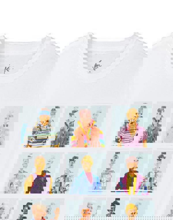 Barbie Mens White Ken Serving Lewks Short Sleeved T-Shirt