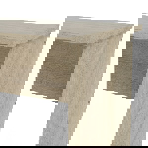 Furniture To Go Function Plus Oak Desk 3 White Drawers