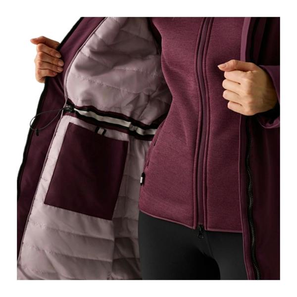 Regatta Womens/Ladies Marron Waterproof Insulated Jacket - Fig/Powder Lilac - 