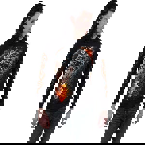 Spiral Direct DRACO QUEEN - Longsleeve T-Shirt Black