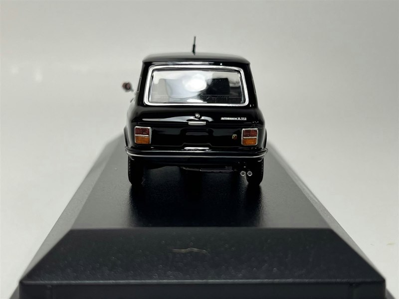 Maxichamps Autobianchi A112 Abarth 1974 Black 1:43 Scale Maxichamps 940121170