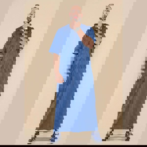 107_thobe_Blue_L - 56, 107_thobe_Blue_M - 54, 107_thobe_Blue_S - 52, 107_thobe_Blue_XL - 58, 107_thobe_Blue_XXL - 60