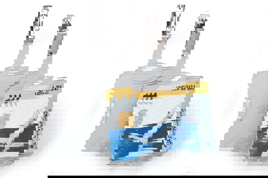 Durable Security Pass Plastic ID Badge Card Holders with Clip | 25 Pack | Clear