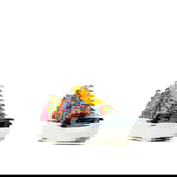 Embassy London Colorado - Multi Signature - Women's lightweight EVA sole trainer with brogue details