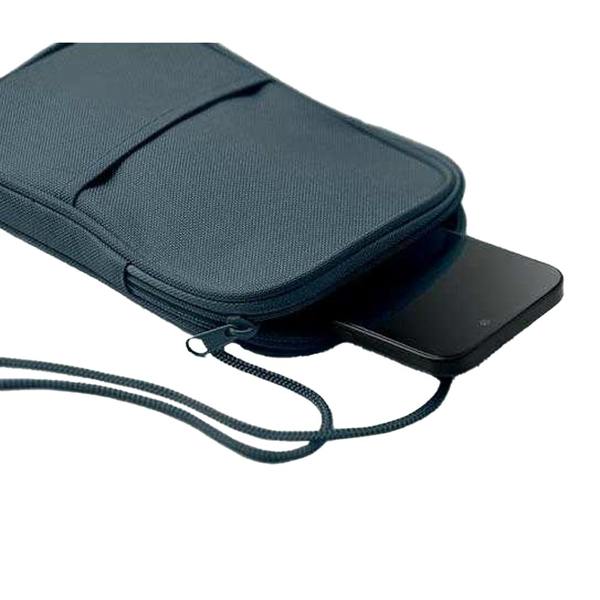 MidOcean Korovin RPET Travel Cross Body Pouch - Blue - 