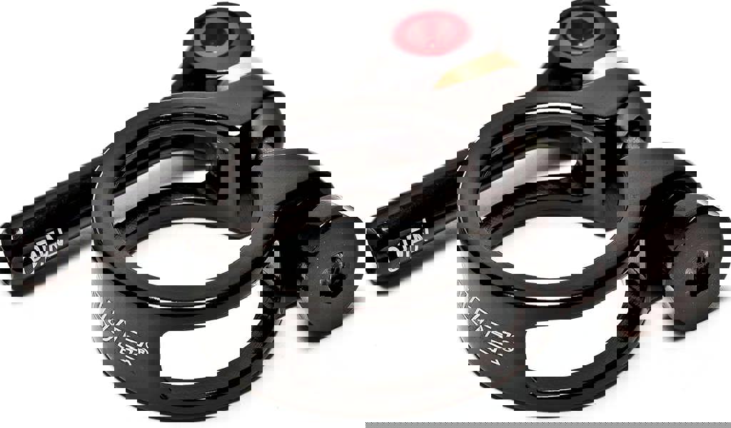 Awe CNC 6061 Alloy Seat Clamp & CNC 7075 Alloy Quick Release Lever 31.8mm Black