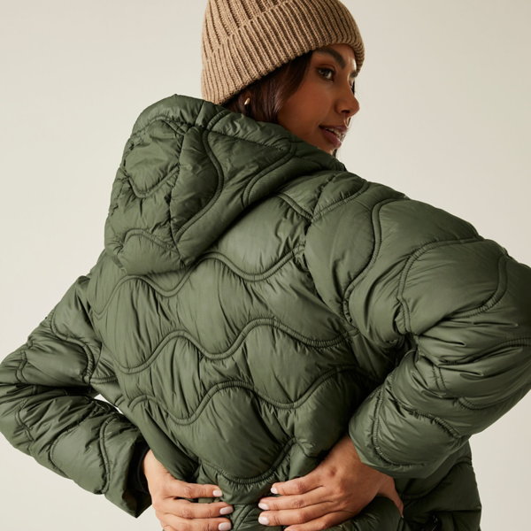 Regatta Womens Embrie Quilted Jacket - Dark Khaki