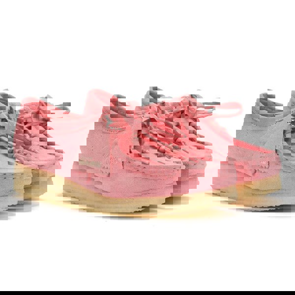 Clarks Originals Wallabee Suede Women's Pink Shoes