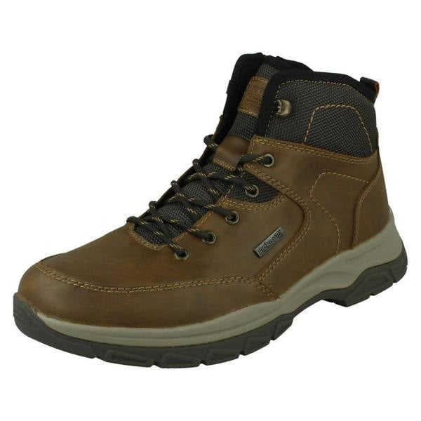 Rieker Mens Rieker-Tex Water Resistant Lace Up Ankle Boots 30230