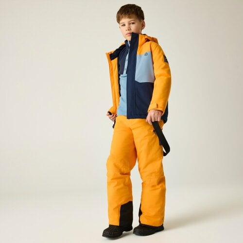Dare 2B Kids Send It II Ski Jacket - Electric Orange/Navy