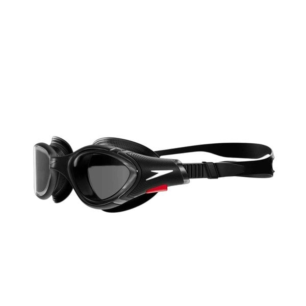 Speedo Unisex Adult 2.0 Biofuse Swimming Goggles - Black/Smoke