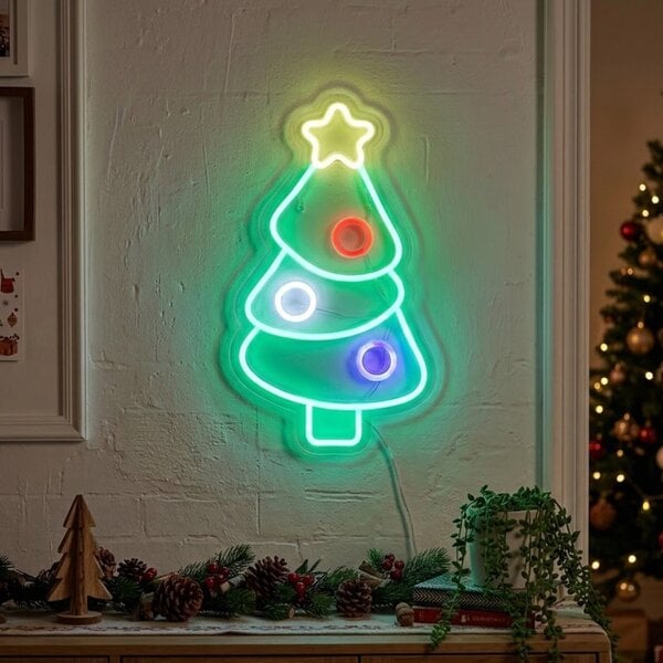 Garden Greatness USB Powered Multi-Coloured Bauble Tree Light