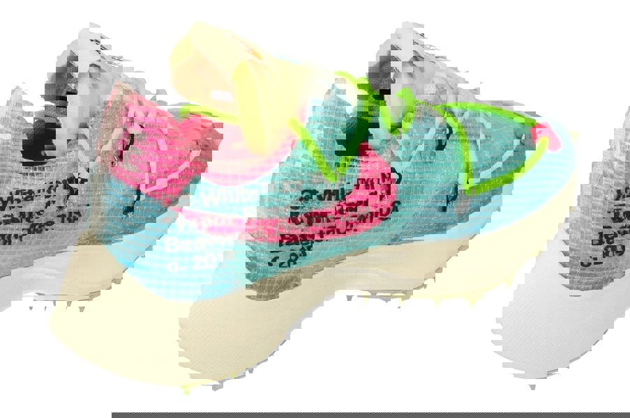 Nike Womens Vapor Street / Off White Cd8178  400 - Polarized Blue Tour Yellow 400 - Photo 2