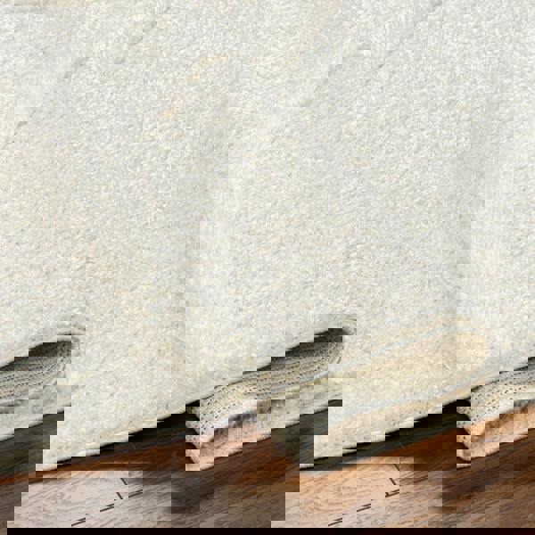 Livabliss Rodos-Modern Beige White Soft Plush Pile Rug