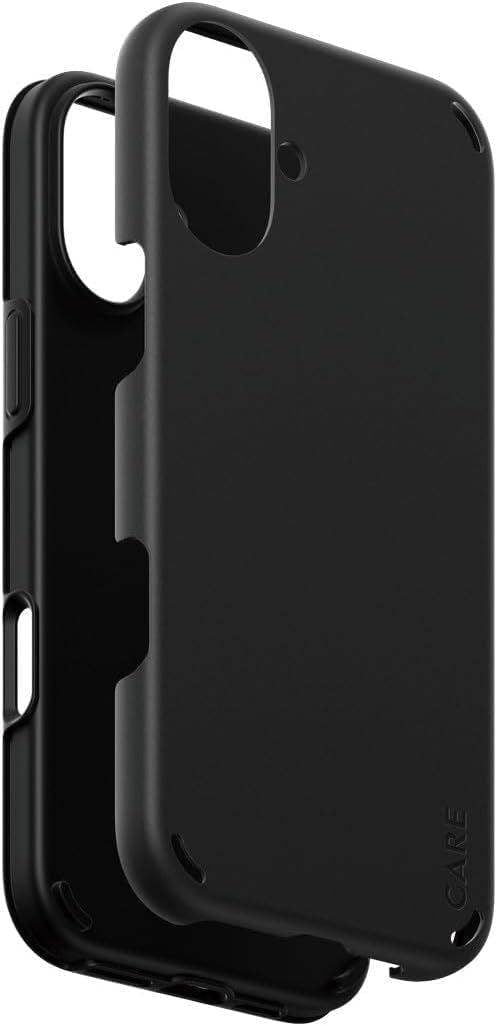 PanzerGlass Panzer Glass Care Double Defense Case for iPhone 16 Plus 6.7" Black - 1335